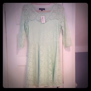 Lace dress, junior's dress